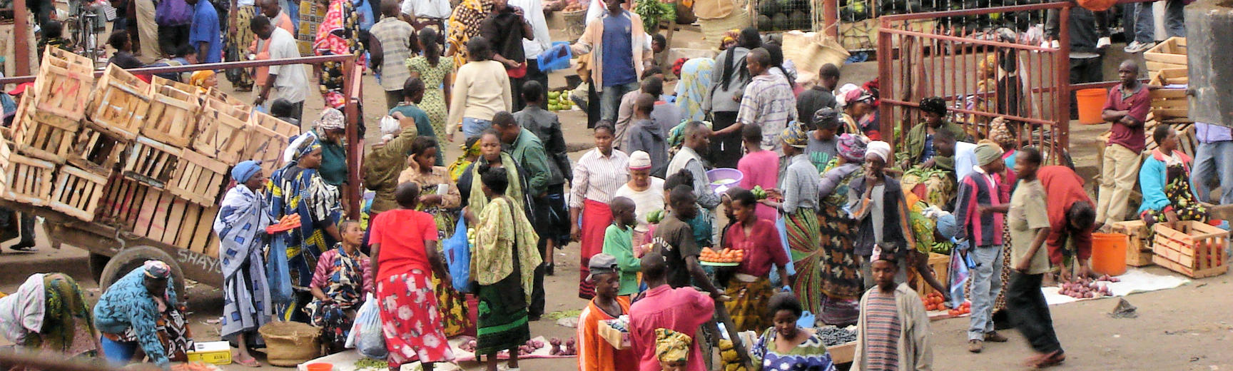 African open-air market