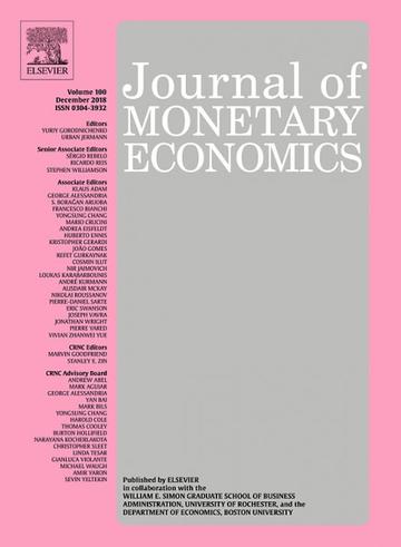 The Journal of Monetary Economics 