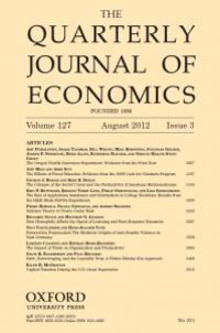 The Quartely Journal of Economics